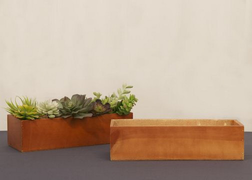 Rectangle Wood Box